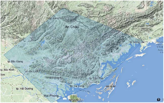 Vị trí khu vực nghiên cứu